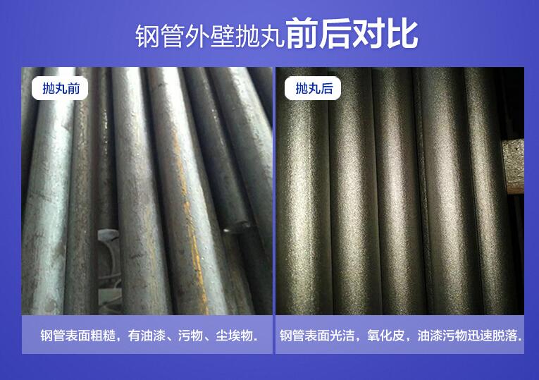 浙江：拋丸機(jī)對鋼筋除銹清理的四種方式是什么？